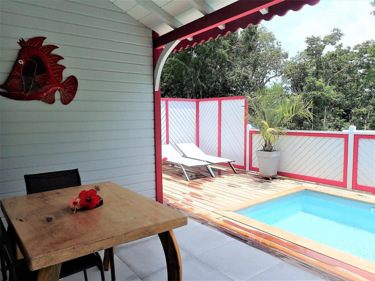 Caraibes Cottage Grenat Piscine Privee 900M De Grande Anse Деше Экстерьер фото
