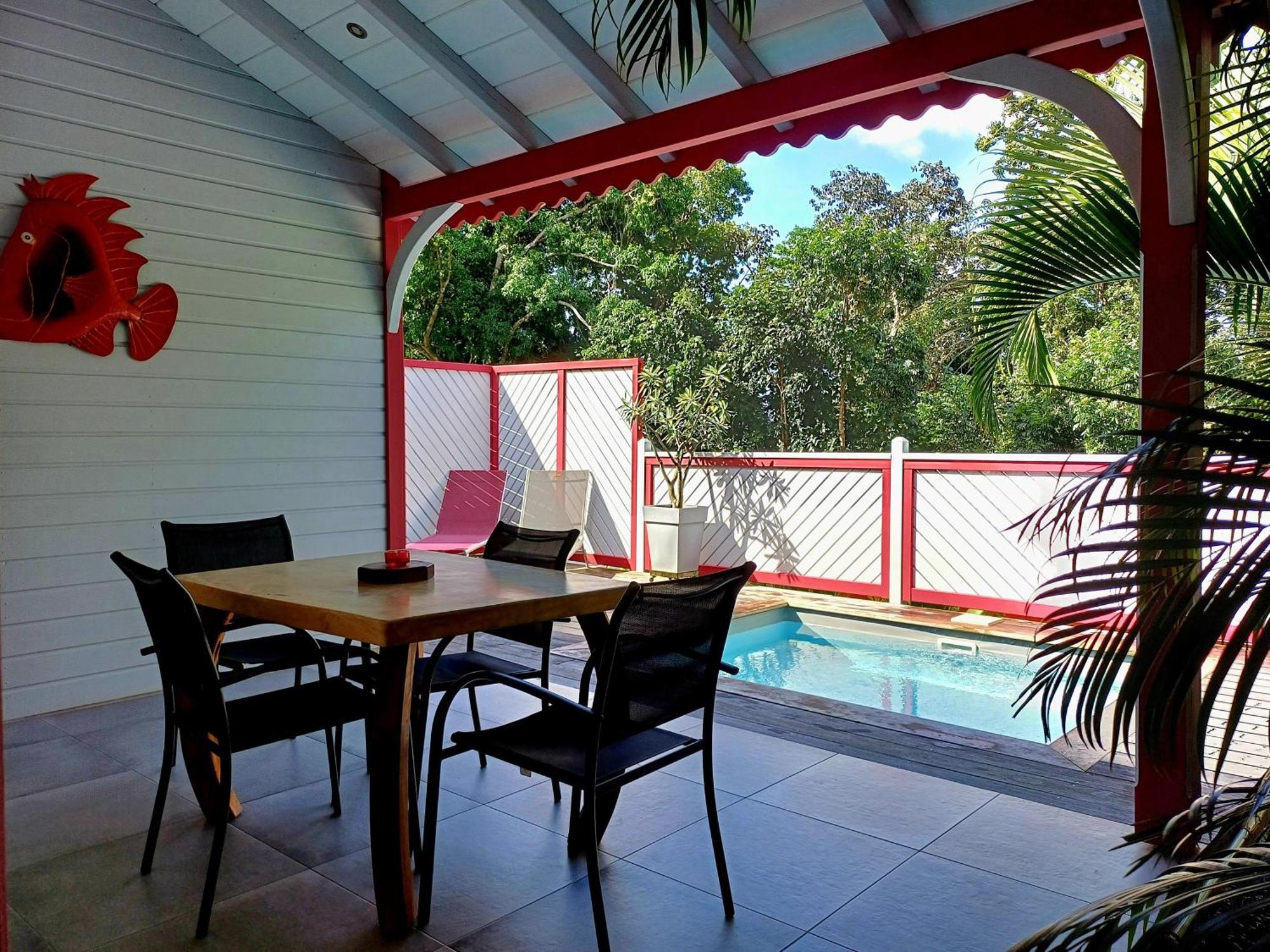 Caraibes Cottage Grenat Piscine Privee 900M De Grande Anse Деше Экстерьер фото